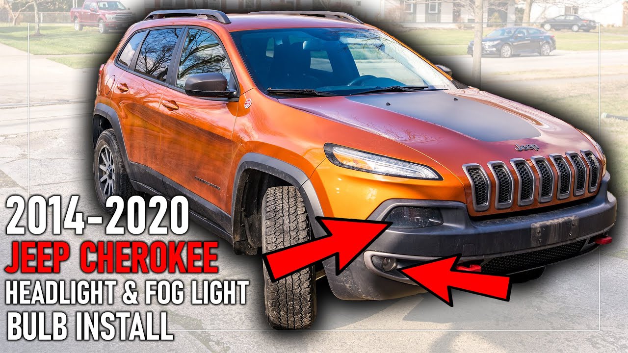 Installing Headlights & Fog Lights on a Jeep Cherokee 2015 - 2025