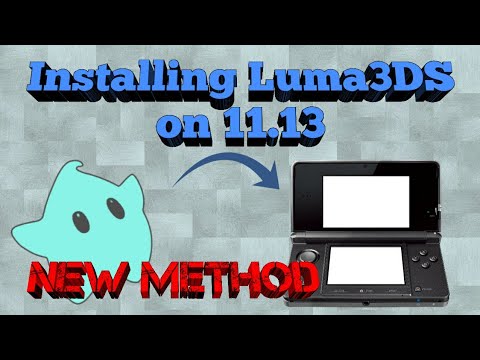 Installing Luma3DS New Method on 11 13 3DS