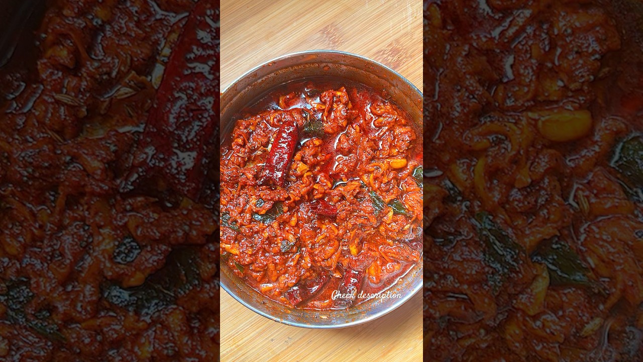 Instant Raw Mango Pickle / Mamidikaya thurumu pachadi 🥭#shortsvideo