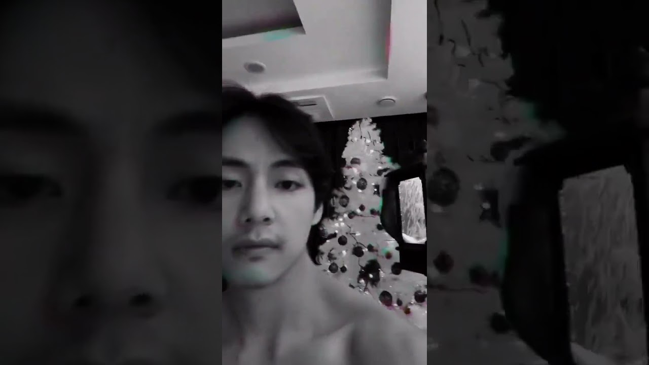 [Instastory Kthv ] 181221 | Taehyung V BTS Upload in Instastory | V Good Night |Taehyung Hot