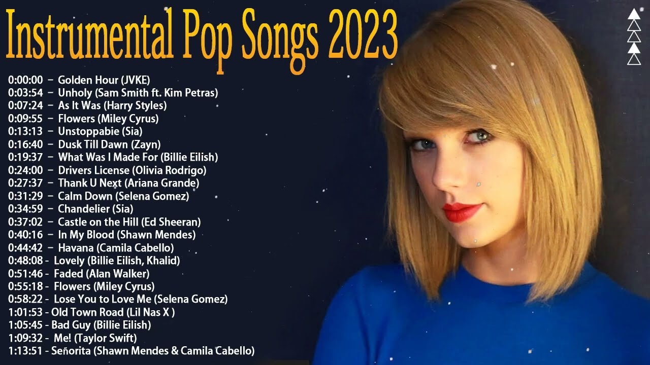 Instrumental Pop Songs 2024 | Best Pop Covers Playlist | Study/Work/Focus Music
