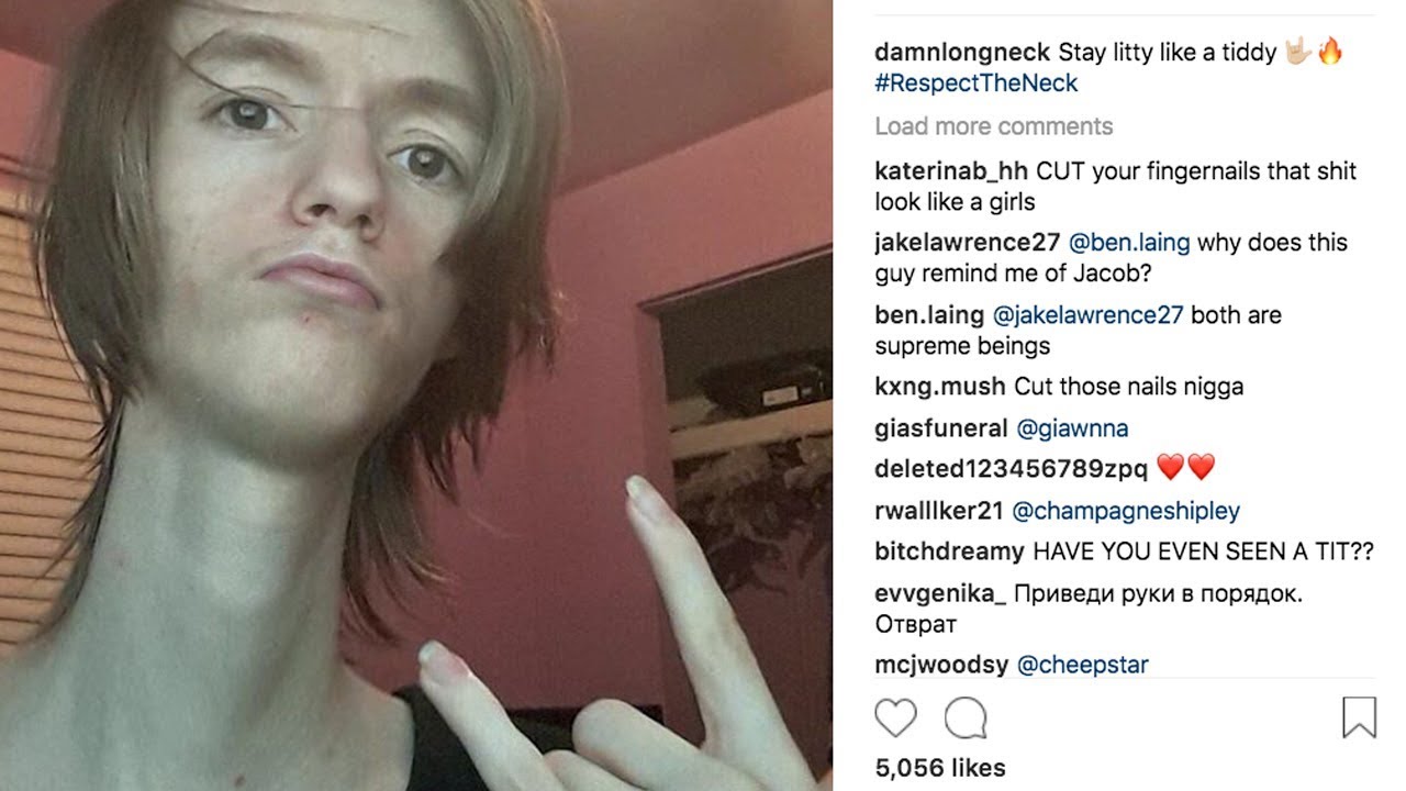 Insufferable Instagram: Daddy Long Neck (@damnlongneck)