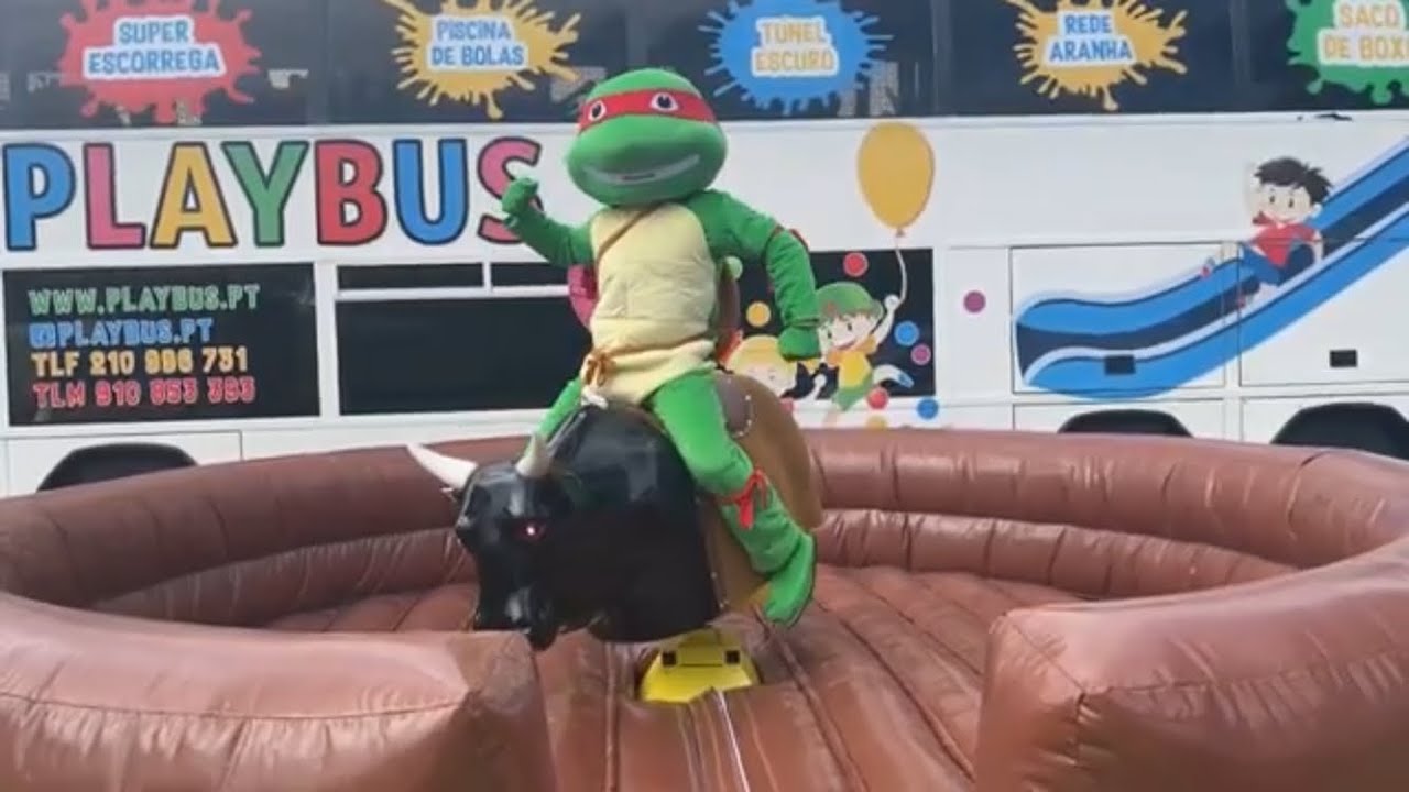 Insuflável Touro Mecânico