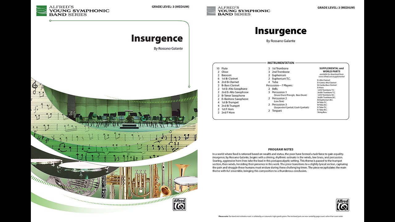 Insurgence, by Rossano Galante – Score & Sound