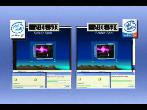 Intel Pentium 4 2.0 GHz vs. Intel Pentium III 1.0 GHz (2001)