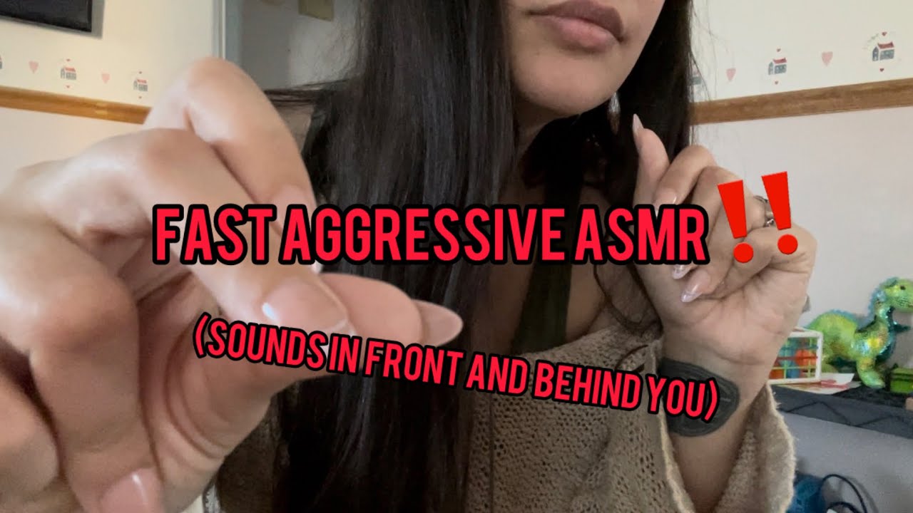 INTENSE Fast & Aggressive Tingles (LOTS of Finger Snapping) | ASMR Hand Sounds