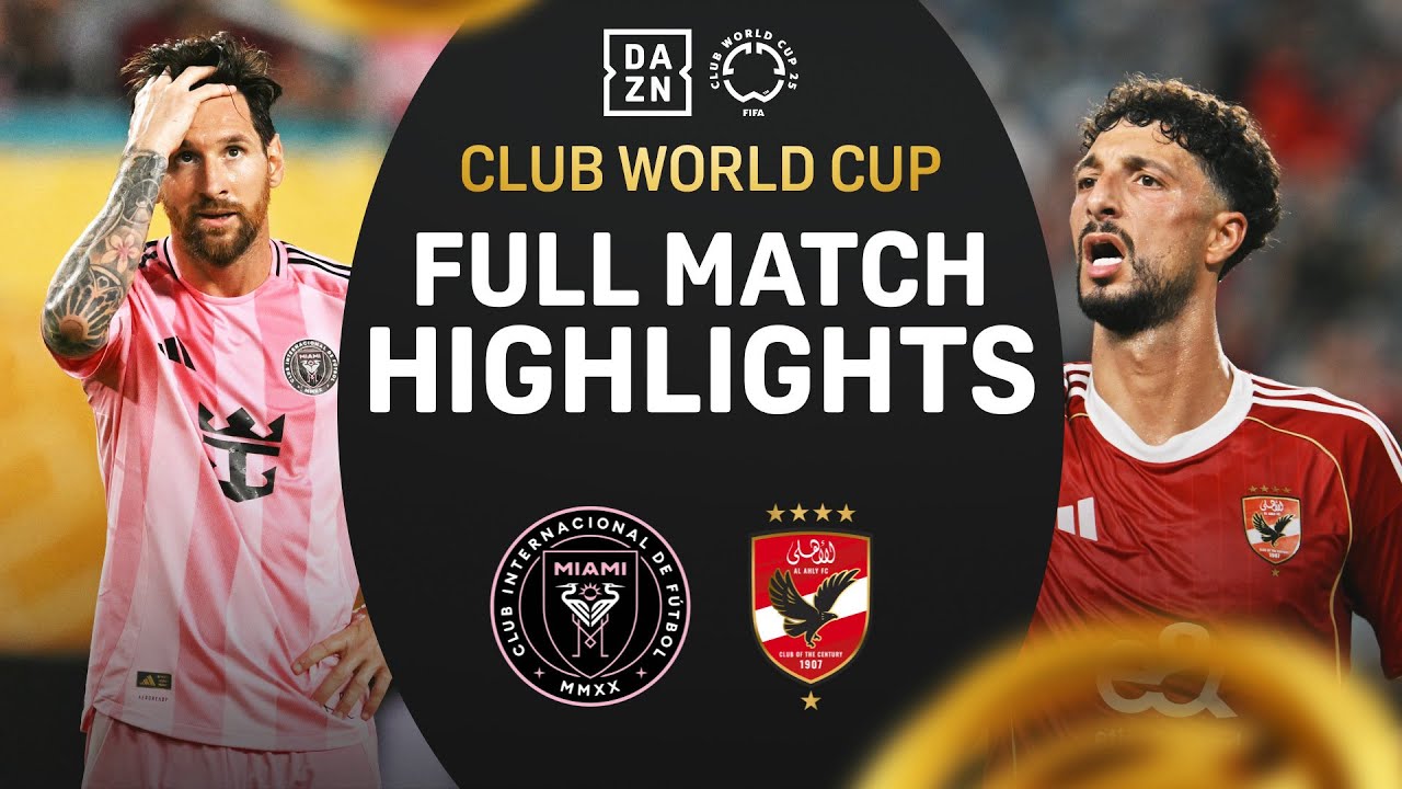 Inter Miami and Al Ahly BATTLE to Intense 0-0 Draw | Full Match Highlights | Club World Cup