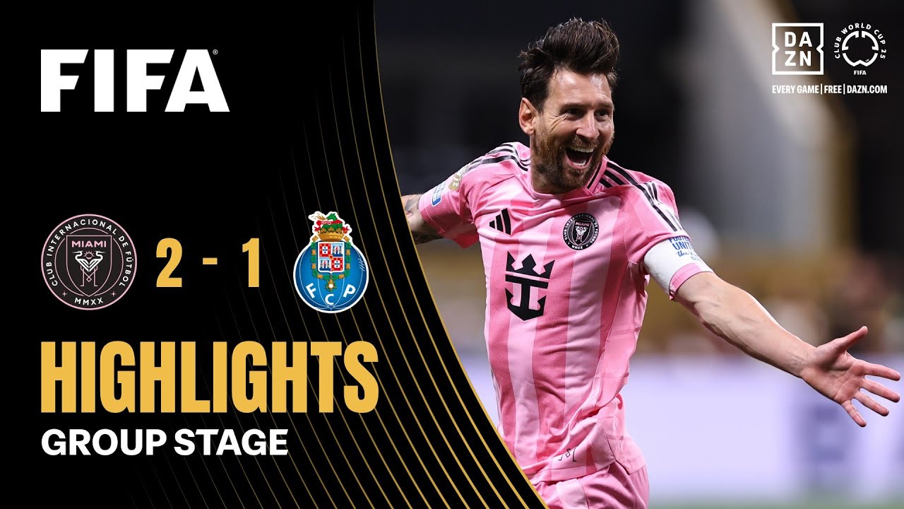 Inter Miami CF vs FC Porto Highlights | FIFA Club World Cup 2025