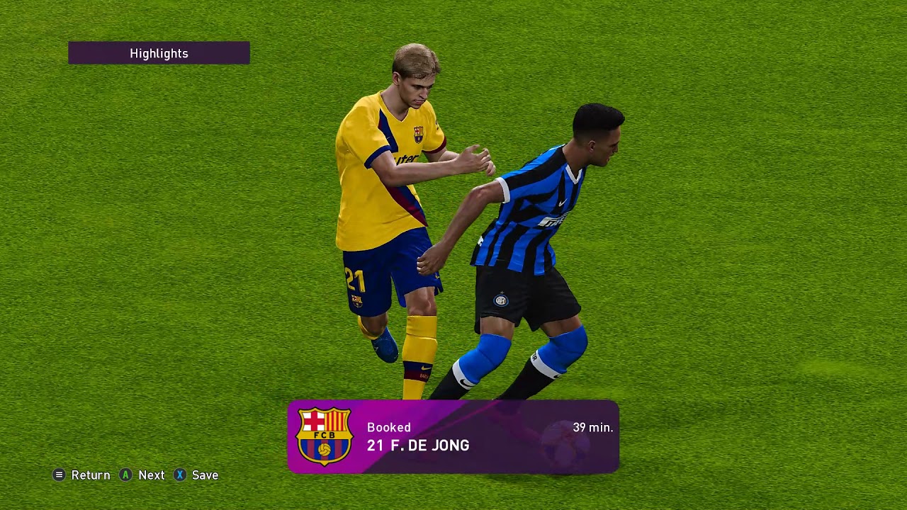 Inter Milan vs Barcelona All Goals and Highlights | UEFA Champions League | PES 2020