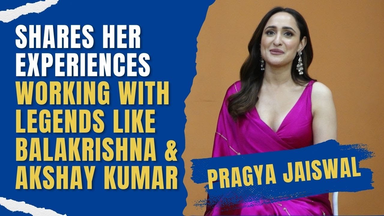 Interaction With Pragya Jaiswal For Success Of Her Movie Daaku Maharaj & She Shares Her Experience