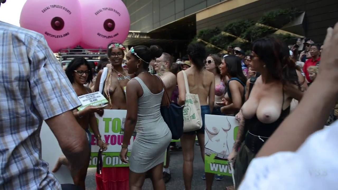 International Go-Topless Day - NYC- 2016 (age restricted)