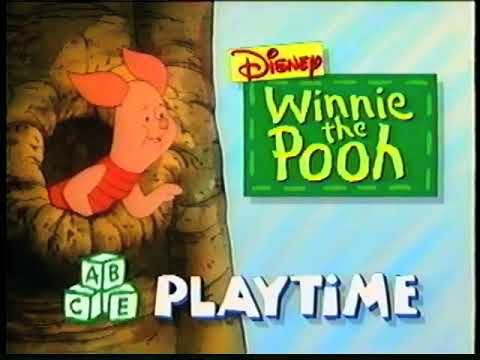 Intervals to Winnie the Pooh Playtime - Detective Tigger (1994) VHS