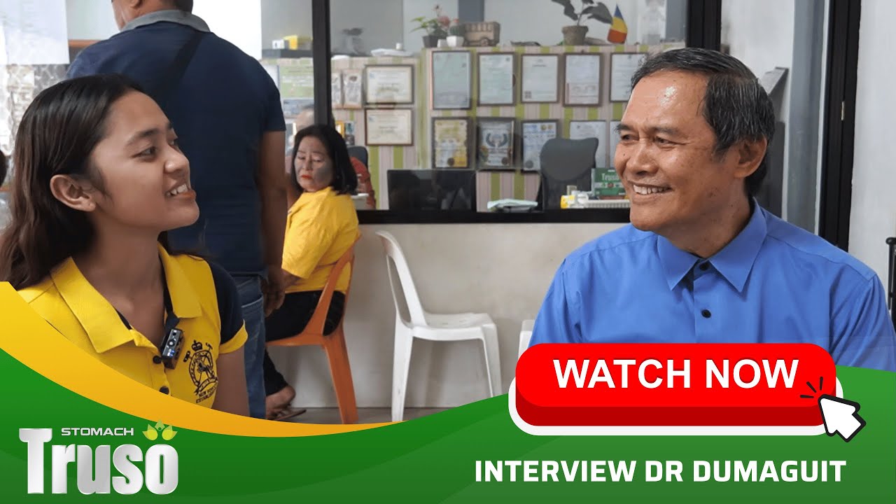 Interview Dr Dumaguit - The Owner Of Dumaguit Herbal And Wellness Center