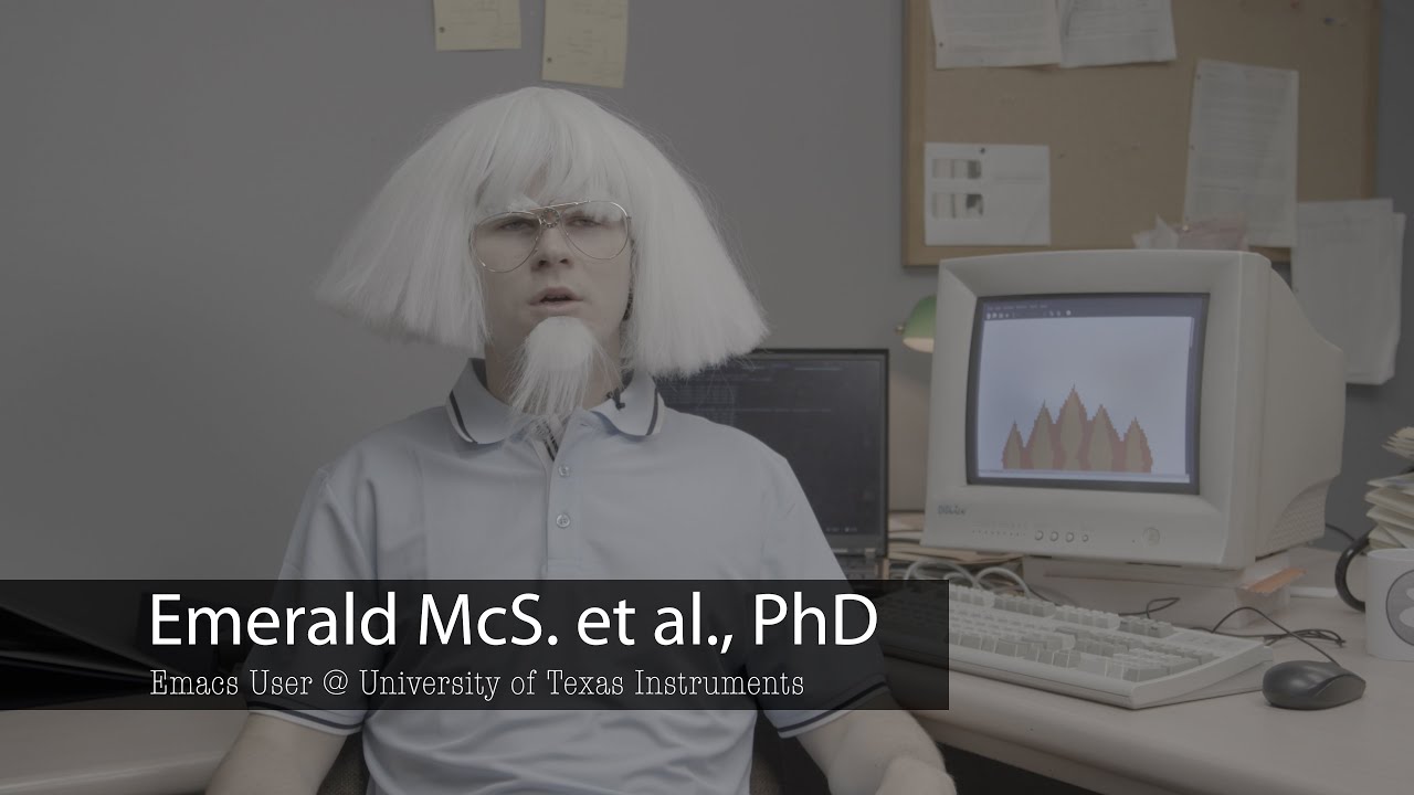Interview with an Emacs Enthusiast [Colorized]