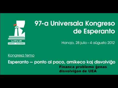Intervjuo kun Osmo Buller: Financa problemo ĝenas disvolviĝon de UEA (97-a UK) - ĈRI en Esperanto