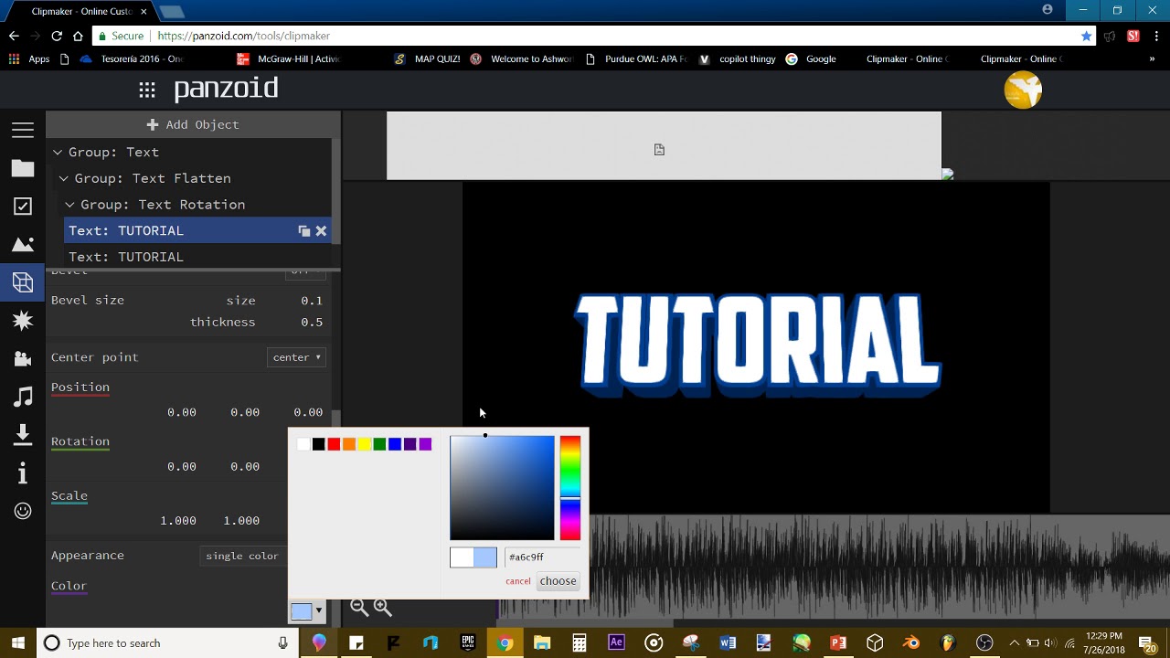 INTRO TUTORIAL! | HOW TO MAKE A PROFESSIONAL LOOKING 2D INTRO IN PANZOID!