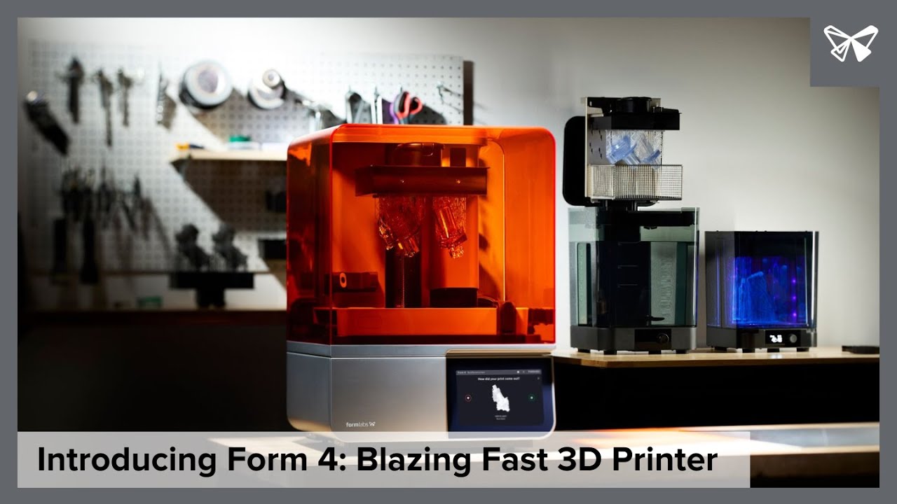 Introducing Form 4: Blazing Fast 3D Printer