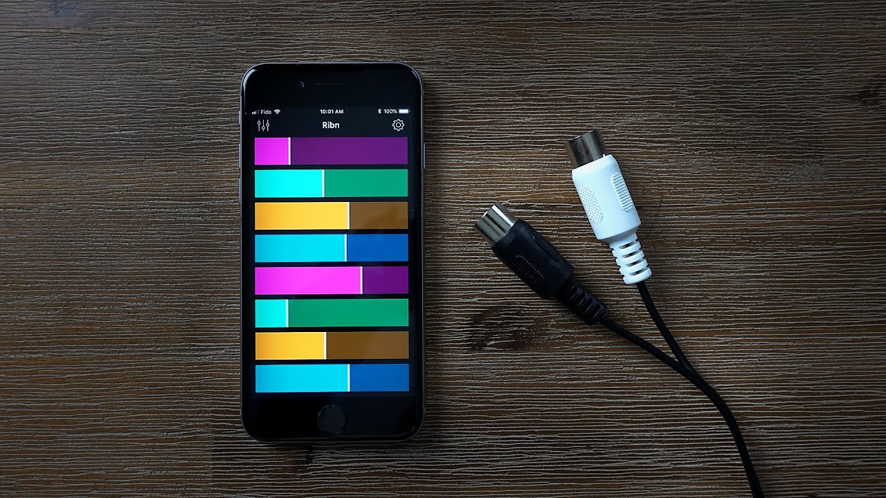 Introducing Ribn: iOS MIDI controller app
