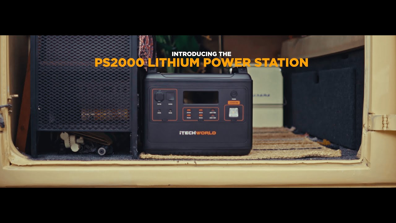 Introducing the iTechworld PS2000 Lithium Power Station