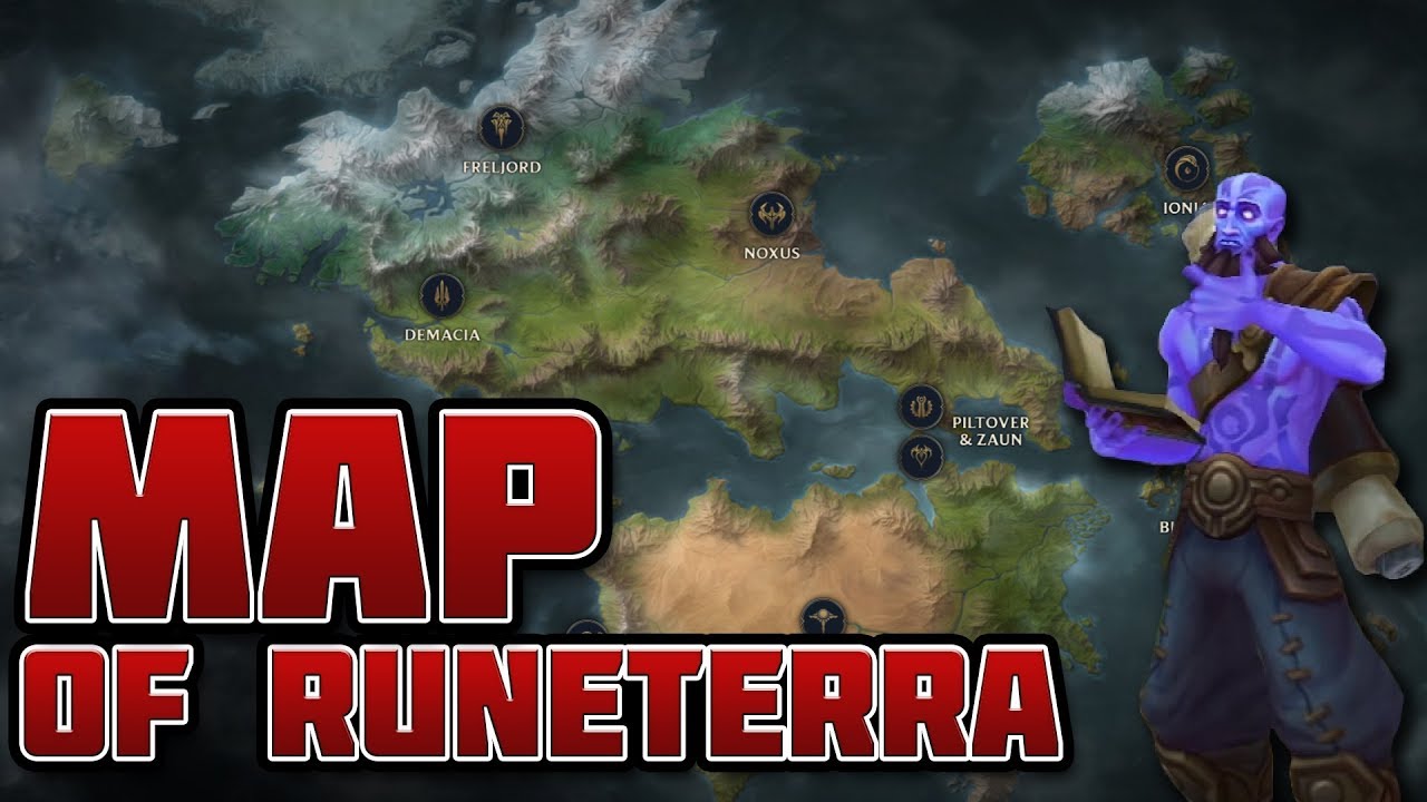 Introducing the Map of Runeterra