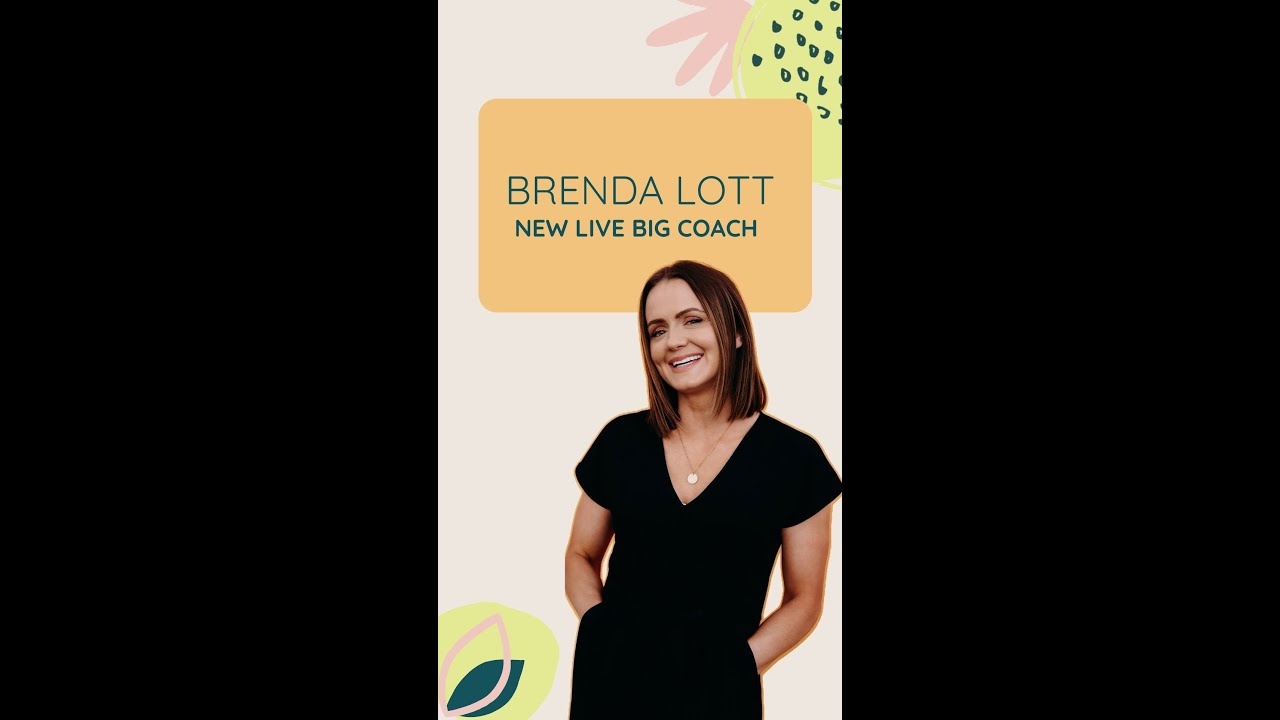 INTRODUCING The Newest LIVE BIG Coach: Brenda Lott