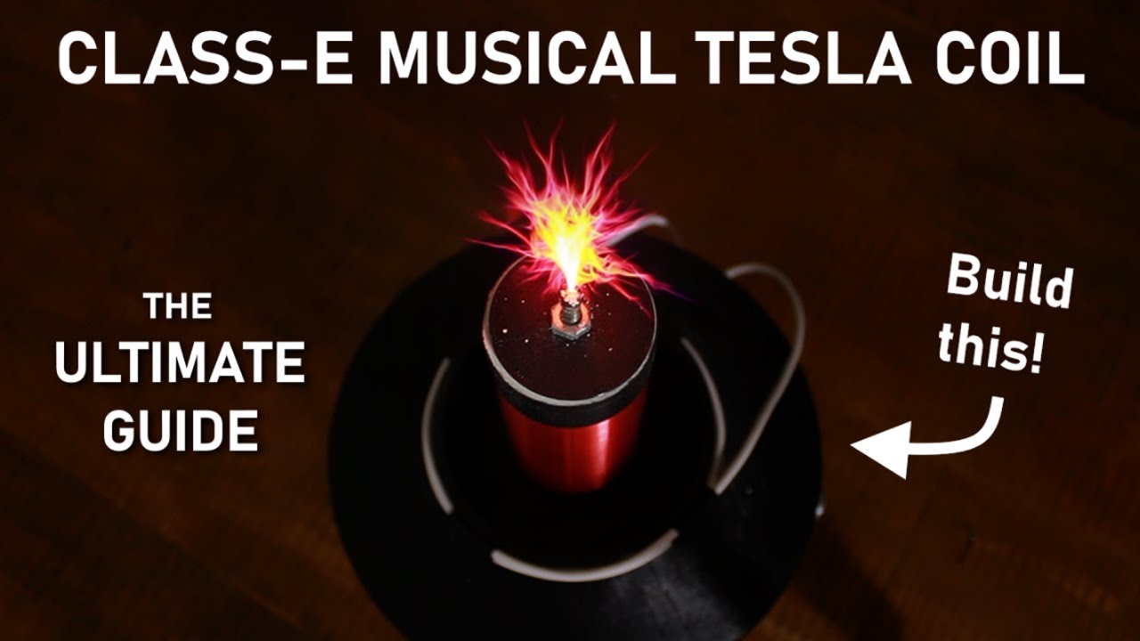 Inventing the Ultimate Class-E Musical Tesla Coil (Single-FET SSTC) | A Complete Build Tutorial