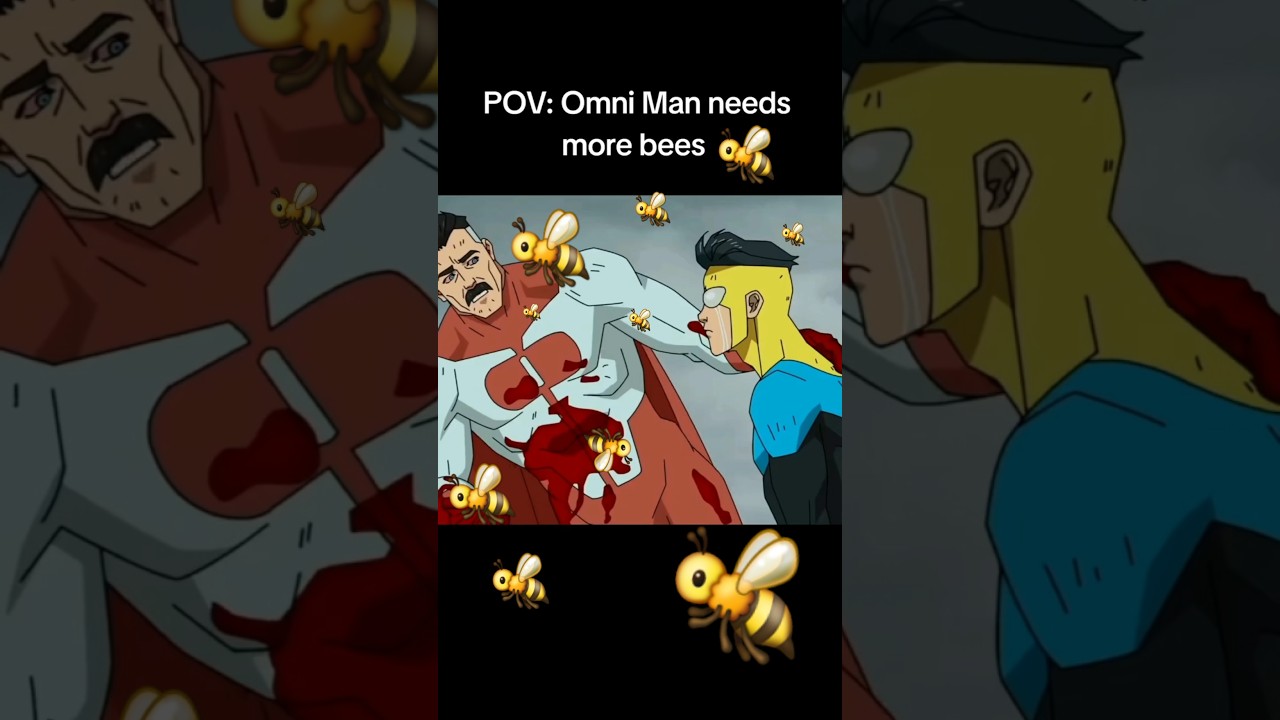 INVINCIBEE #invincible #omniman #animation #memes #shorts #fyp