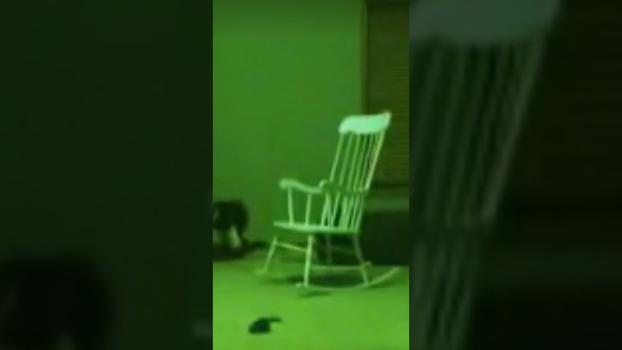 invisible force moving rocking chair