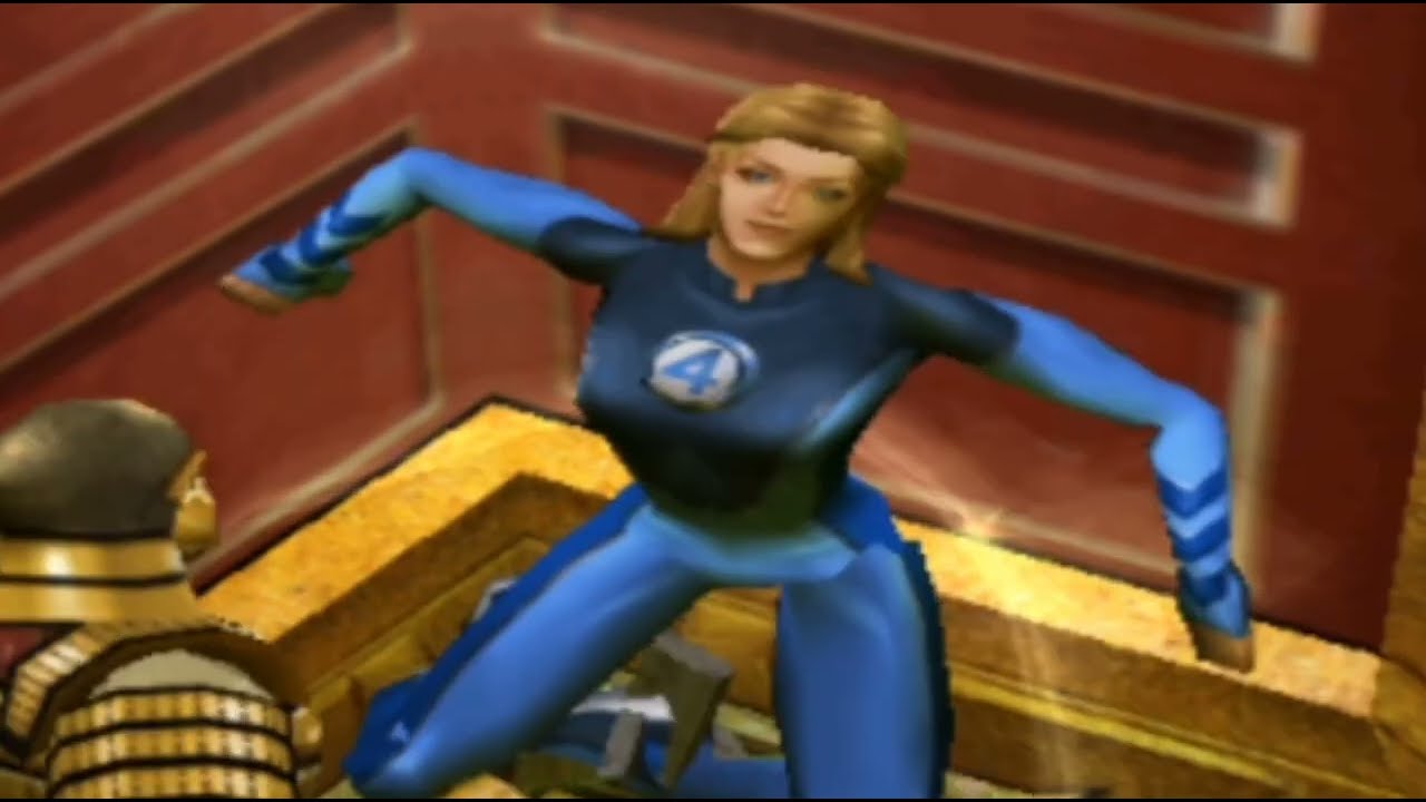 Invisible woman ryona