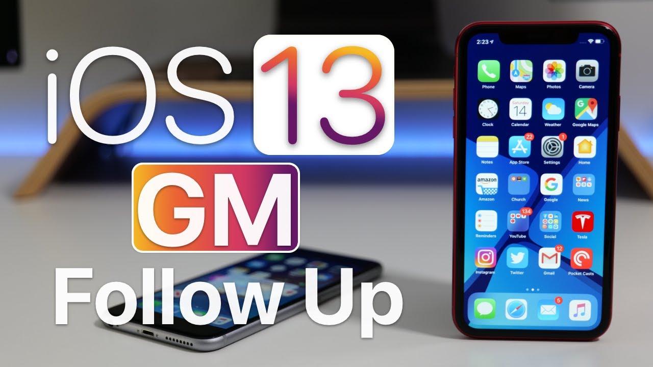 iOS 13 GM - Follow Up