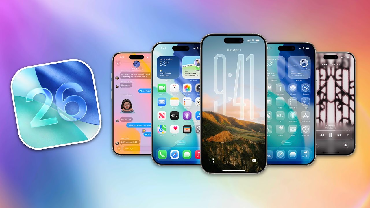 iOS 26, Liquid Glass, Apple Vision Pro... - New Look, for a New Life!