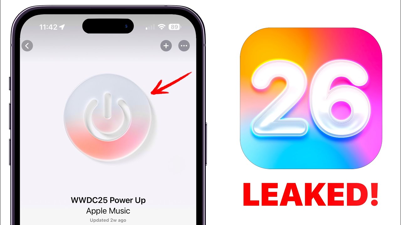 iOS 26 NEW Liquid Glass Design LEAKED + How To install iOS 26 Beta 1