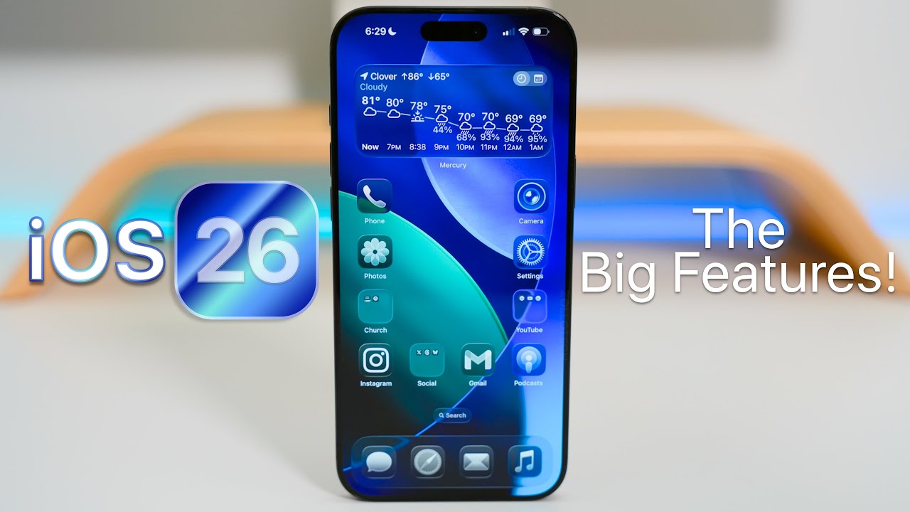 iOS 26 The Big Feature Updates!