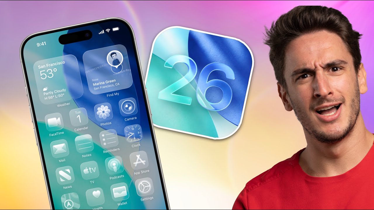 iOS 26 with 26 new features!