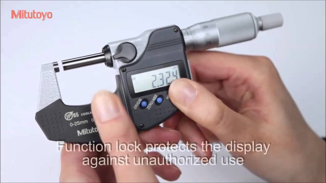 IP 65 Dijital Mikrometre - Güvenal Kalıp Elemanları