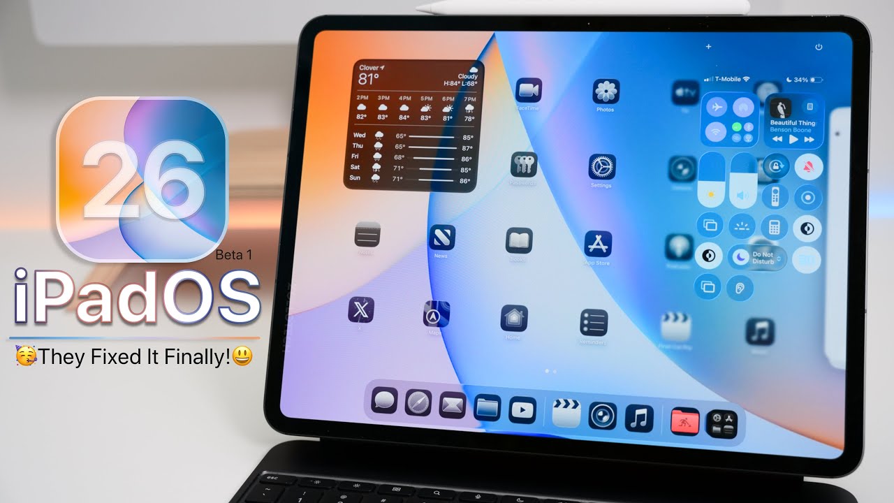 iPadOS 26 Beta 1 is Out! - What's New? (They Fixed It Finally)