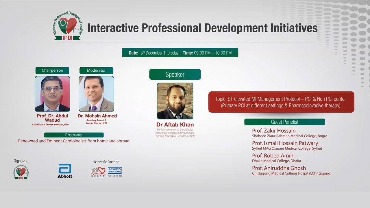 IPDI Cathlab Manual Series-8 | IPDI Virtual Fellows Course