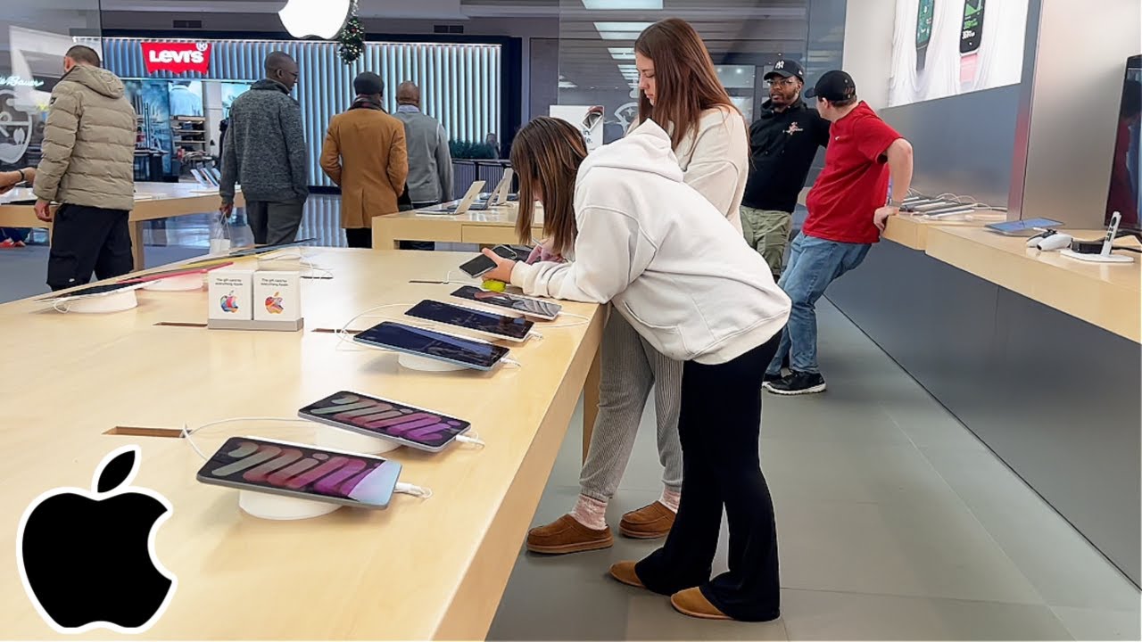 iPhone 15 Shopping at the Apple Store Vlog 📲
