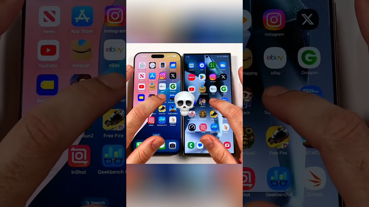 iPhone 16 Pro Max vs Samsung S24 Ultra Speed Test 🚀🔥 Who’s Faster?#shorts#viral