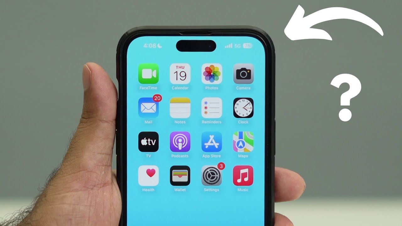 iPhone 16: What’s the Black Bar at the Top of the Screen?