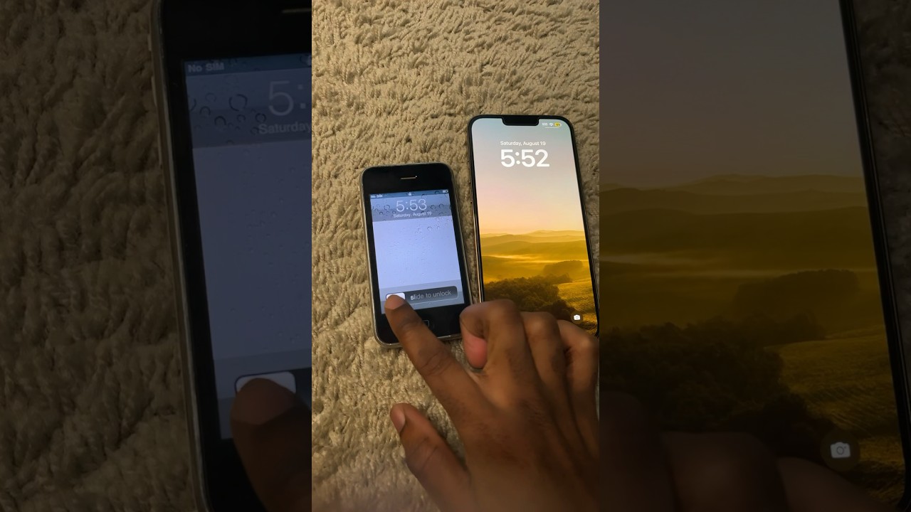iPhone 3G vs iPhone 13 Pro Max