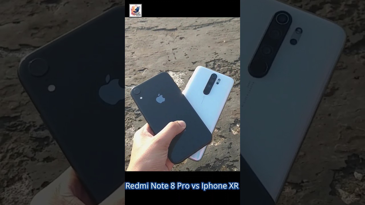 iPhone XR vs Redmi Note 8 Pro Camera 📸 2023 #shorts