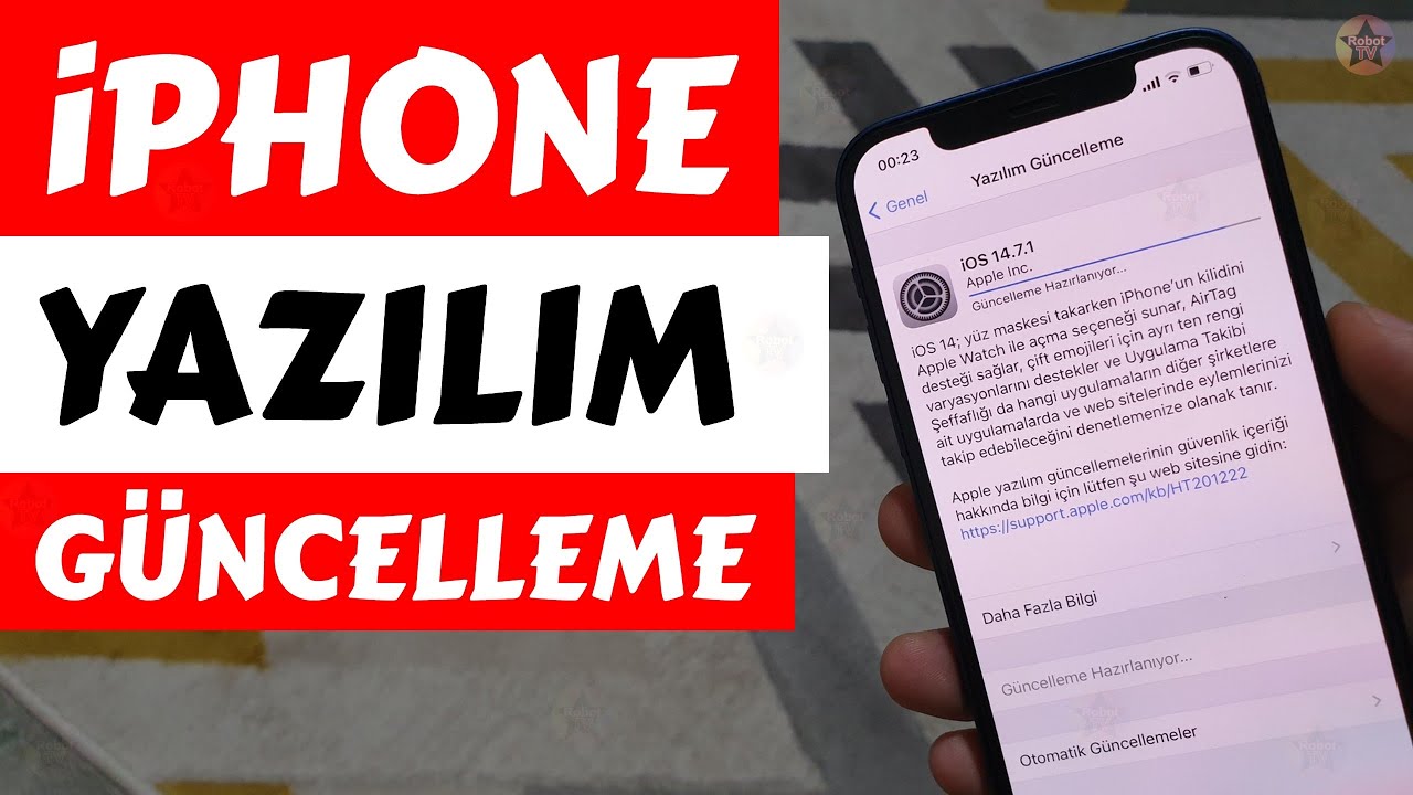 iPhone Yazılım Güncelleme Nasıl Yapılır? (iOS Yazılım Güncelleme)