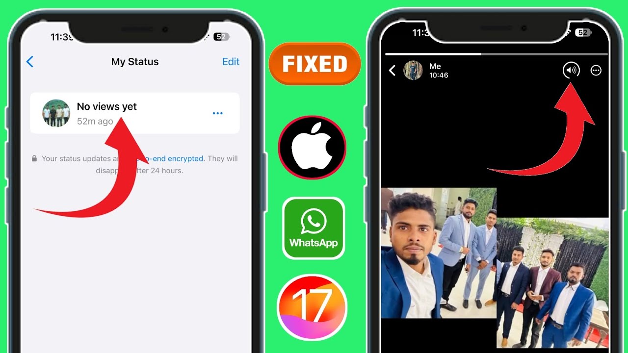 iPhone'da WhatsApp Durum Ses Sorunu Nasıl Düzeltilir (2024) || iphone WhatsApp Durum Sesi