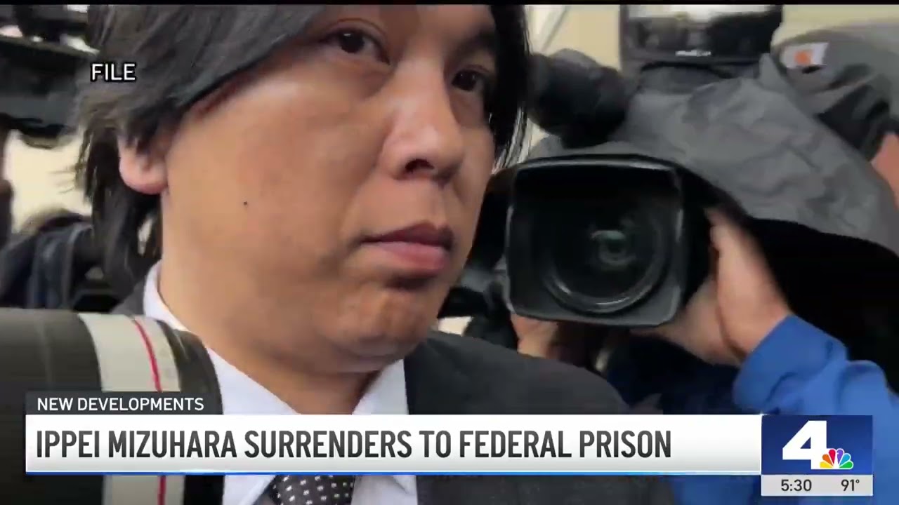 Ippei Mizuhara, Ohtani's ex-translator, begins prison sentence