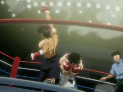 Ippo doing the Dempsy Roll on Sendo. MUST SEE!!