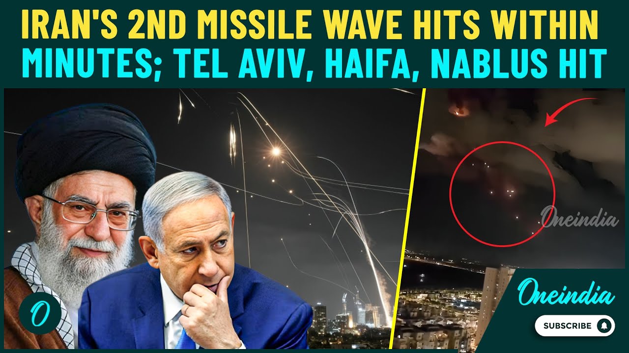 Iran Missiles Successfully Hit All Major Israeli Cities | Operation True Promise III Biggest Attack