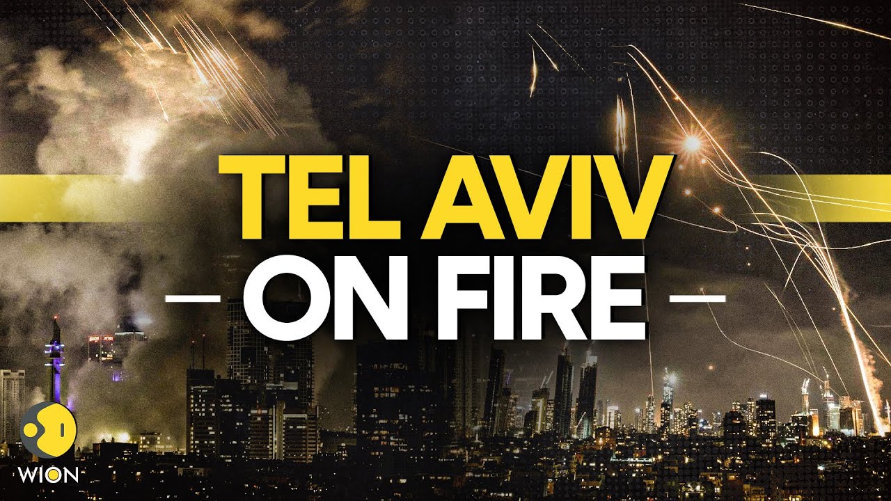 Iran Strikes Israel LIVE: Tel Aviv On Fire! | Multiple Missile Attack On Israel | War LIVE