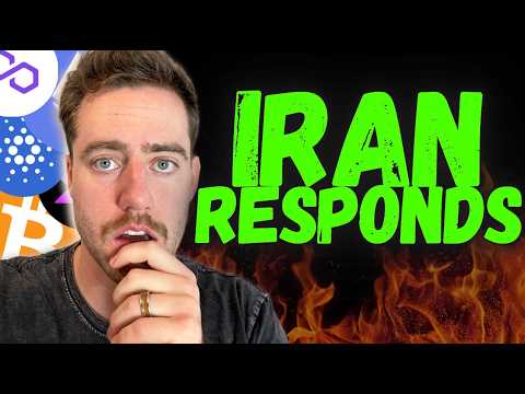 IRAN STRIKING BACK - BITCOIN FALLING