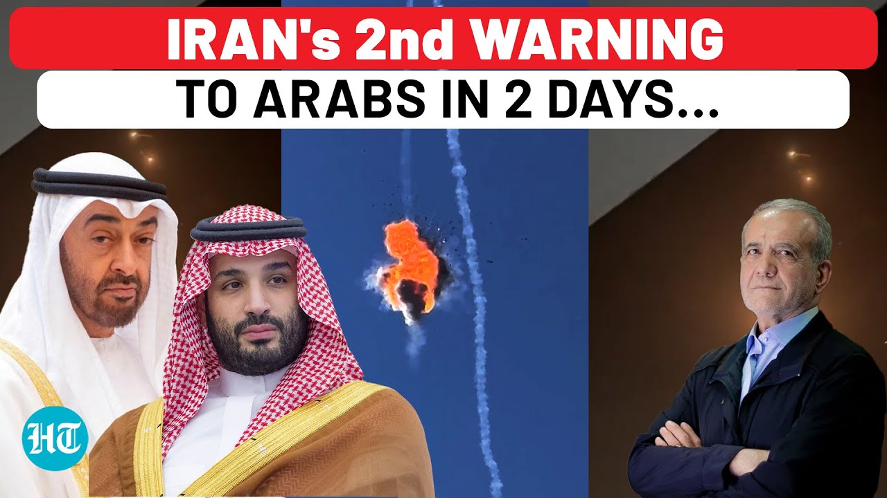 Iran Warns Arabs Again - 2nd Angry Message In 2 Days As Israel's Arab Neighbour Shoots Tehran Drones